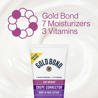 Gold Bond Age Renew Body & Face Lotion 8oz (226g)