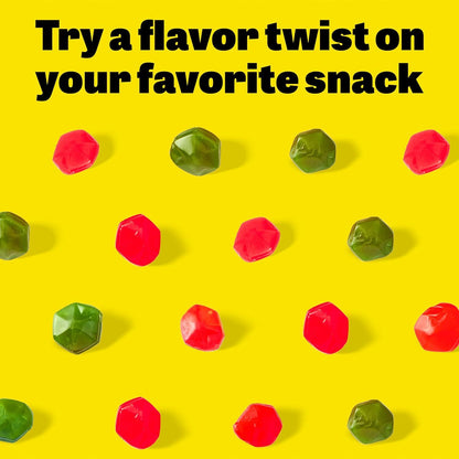 Gushers Fruit Flavoured Snacks, Watermelon and Sour Apple Flavour, 4.8oz (136g)