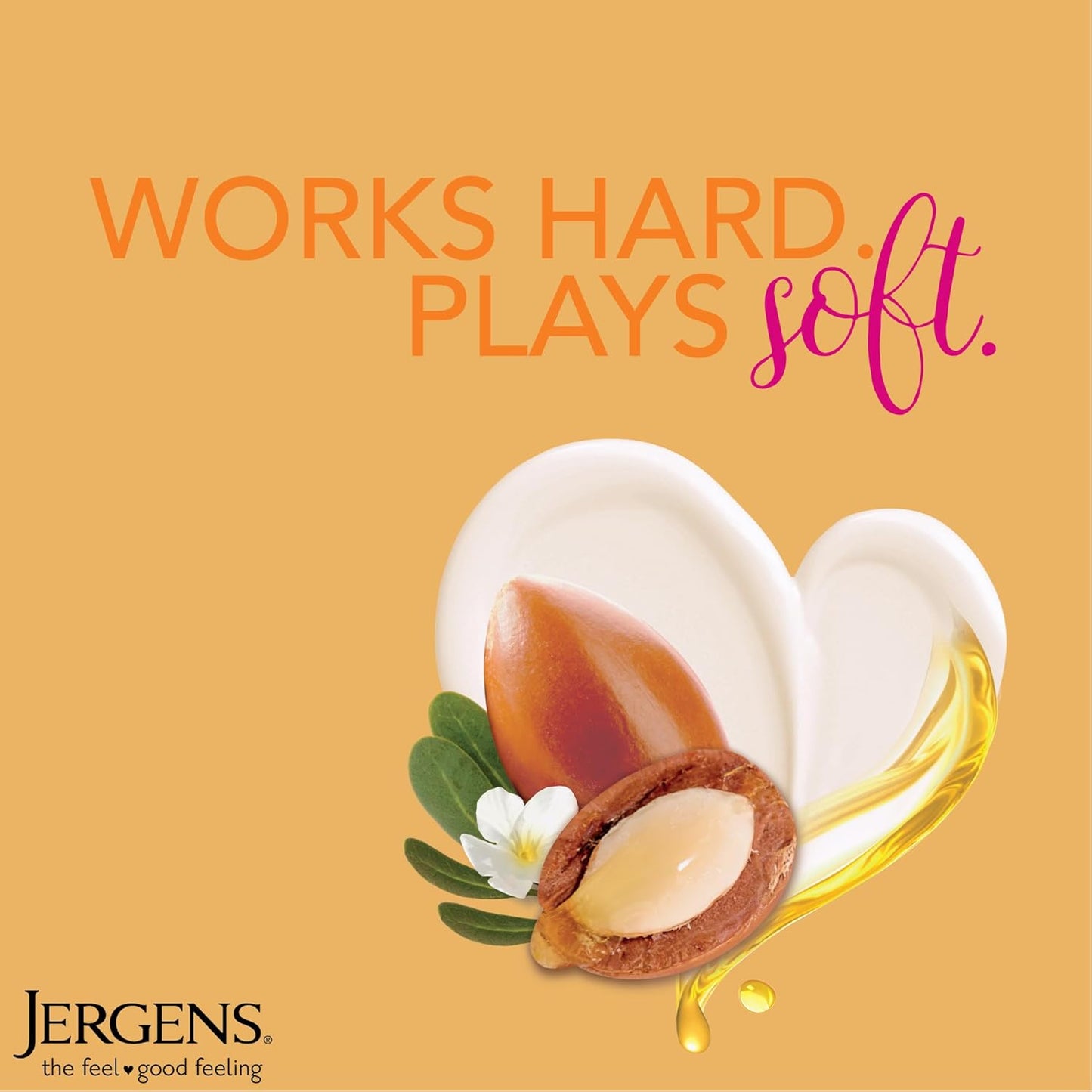 Jergens Moisturizer Deep Restoring Argan Oil Hand and Body Lotion 16.8oz (496ml)