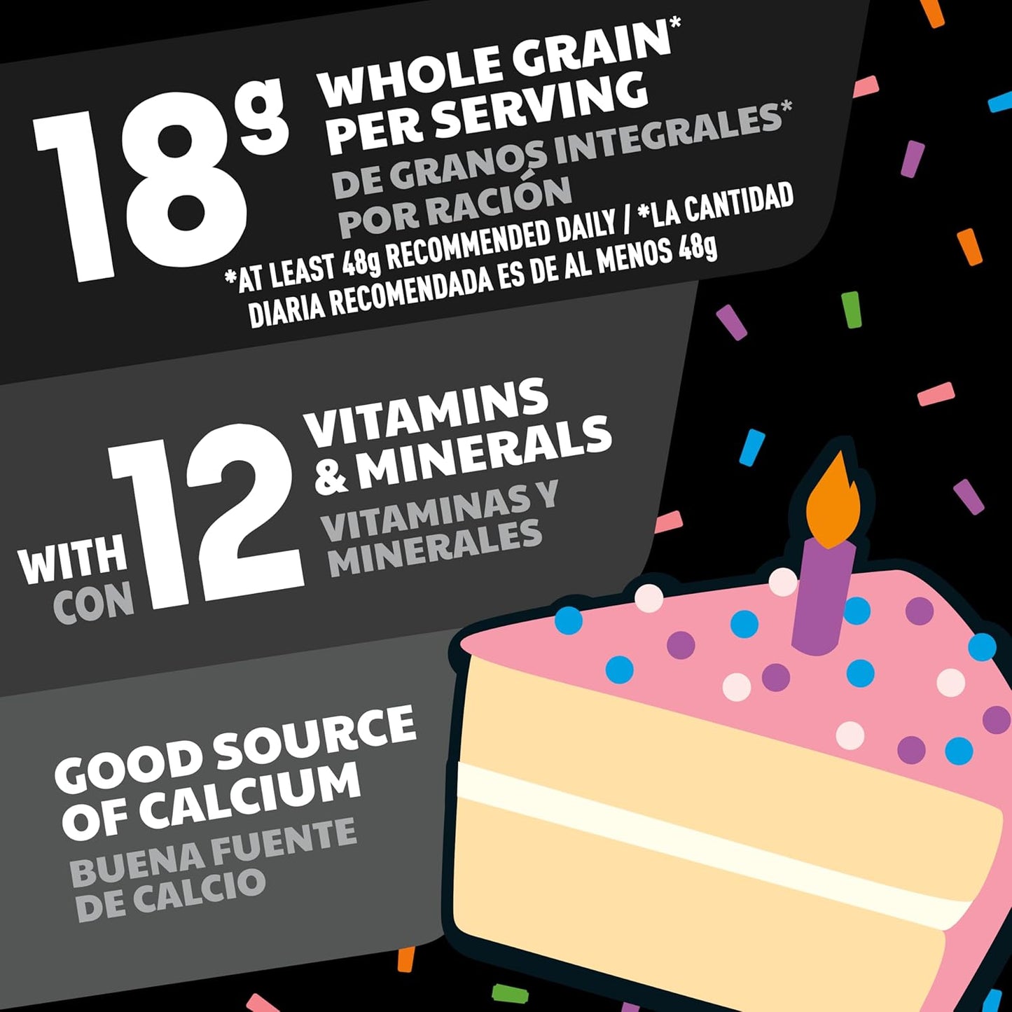 General Mills Birthday Cake Loaded Cereal 13oz (368g)