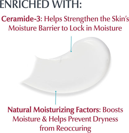 Eucerin Advanced Repair Body Cream for Very Dry Skin, 48-Hour Moisturizer 8oz (226g)
