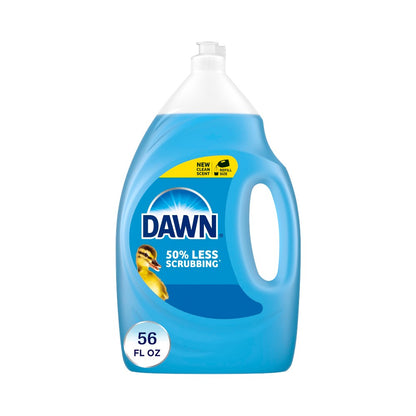 Dawn Ultra Dish Soap Liquid, Dishwashing Liquid, Grease Removal, Original, 56oz