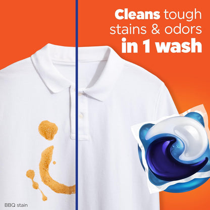 Tide PODS laundry detergent pacs 3-in-1 Stain Remover 81 Count, HE compatible, Original Scent