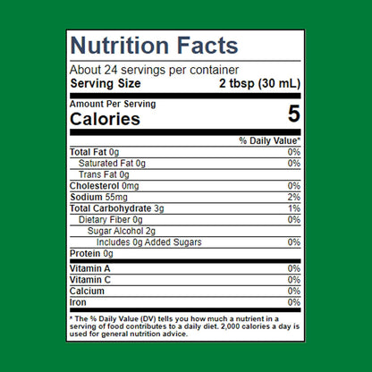 Maple Grove Sugar Free Maple Flavored Syrup Bottle 12oz (355ml)