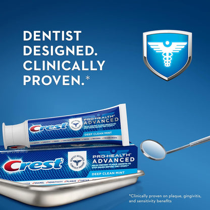Crest Pro Health Advanced Deep Clean Mint Toothpaste 5.1oz (144g)