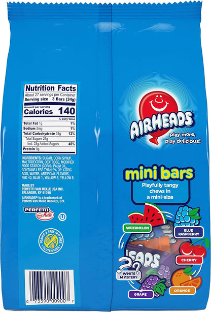 Airheads Mini Bars Gussett Bag 912g