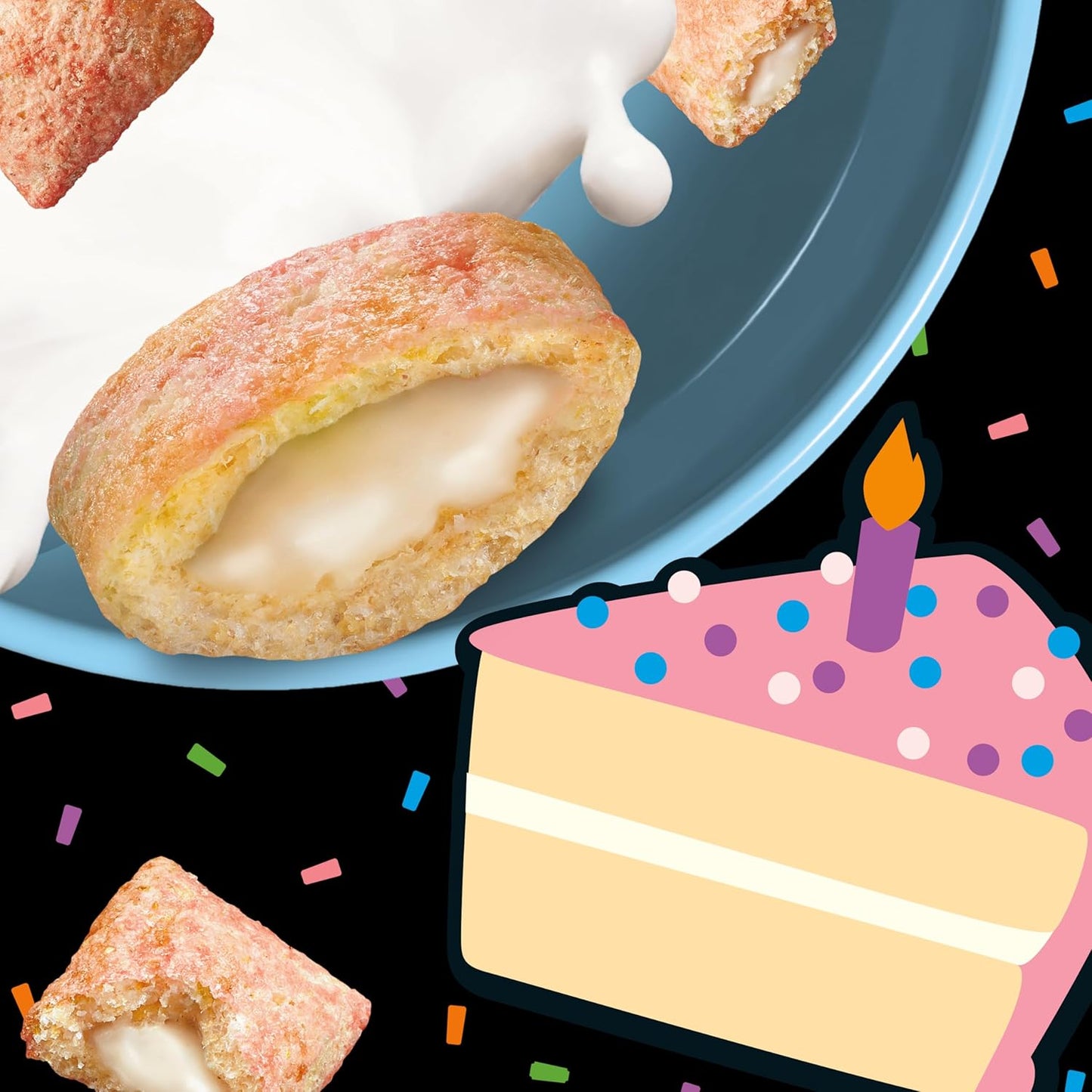 General Mills Birthday Cake Loaded Cereal 13oz (368g)