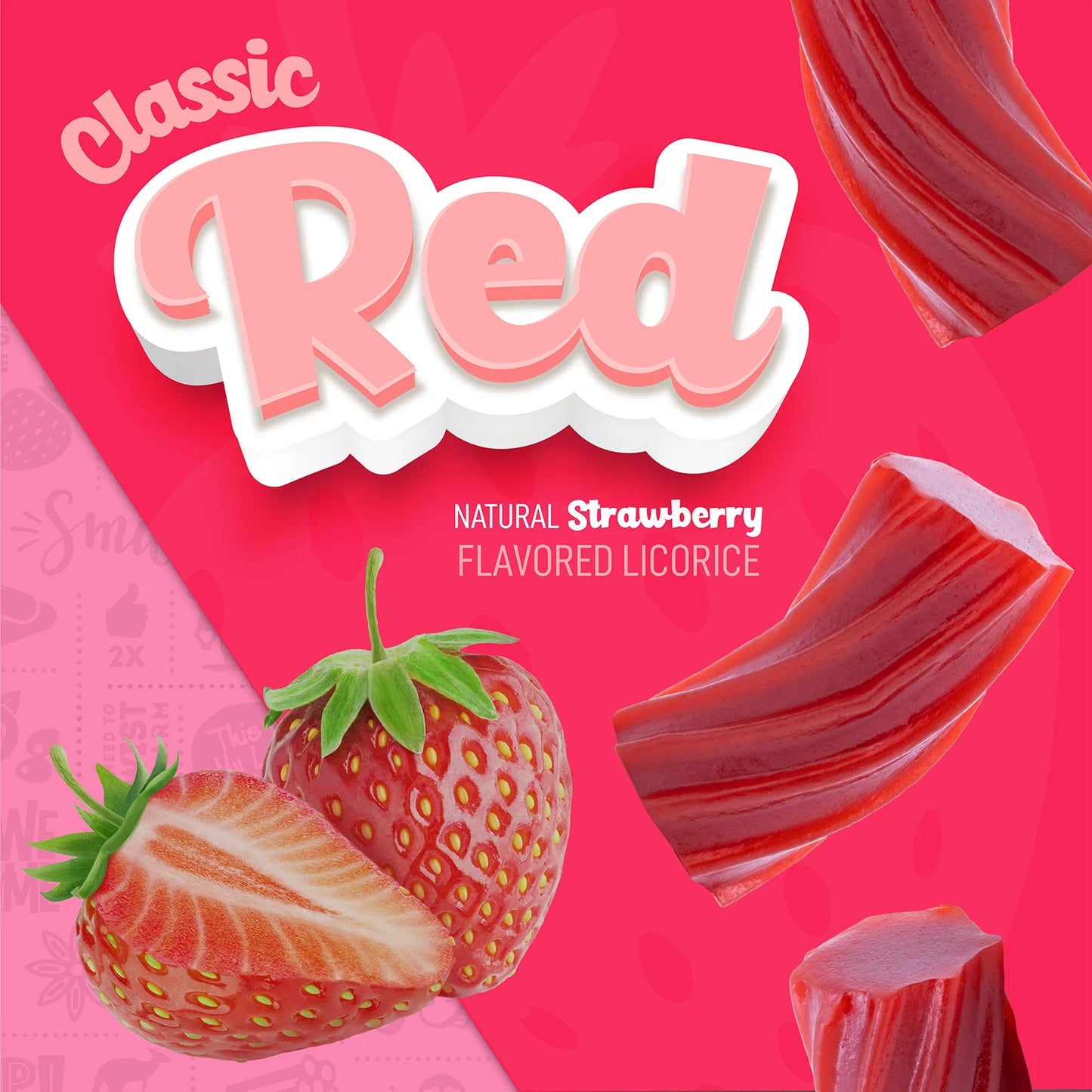 Wiley Wallaby Classic Red Licorice 7.05oz (200g)