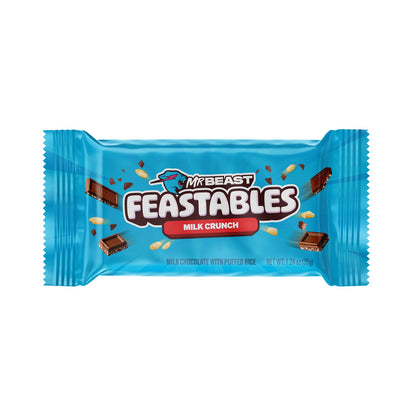 Feastbles Mr Beast Milk Crunch Chocolate Bar 35g