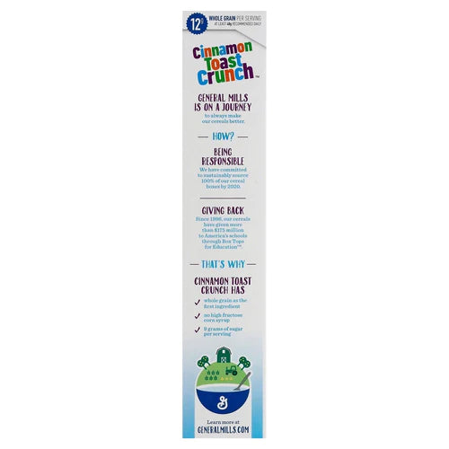 General Mills Cinnamon Toast Crunch 12oz (340g)