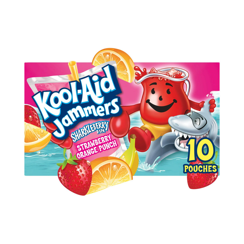 Kool Aid Jammers Sharkleberry Fin - Strawberry/Orange 6oz (177ml)