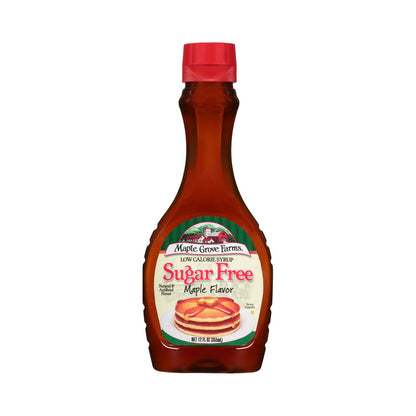 Maple Grove Sugar Free Maple Flavored Syrup Bottle 12oz (355ml)