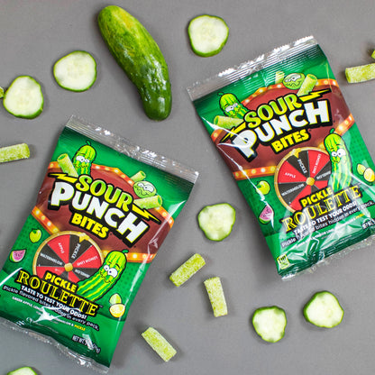 Sour Punch Pickle Roulette Peg Bag 5oz (140g)