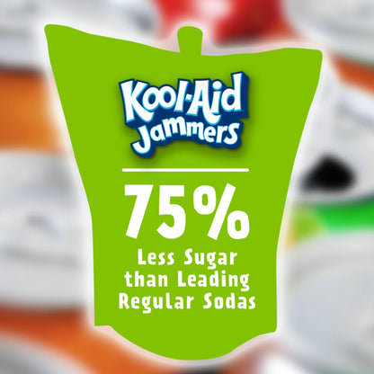 Kool Aid Jammers Strawberry Kiwi (6oz) 177ml - Box of 10 Pouches