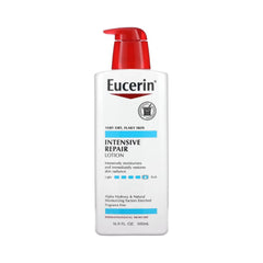 Eucerin Intense Repair Lotion Fragrance Free Body Moisturizer 16.9oz (500ml)