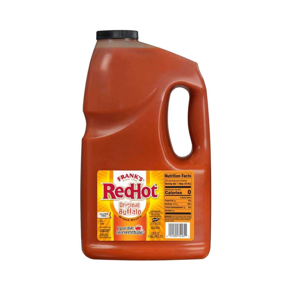 Frank's RedHot Original Buffalo Wing Sauce 3.78L (1 Gallon)