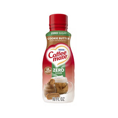 Coffee Mate Zero Sugar Cookie Butter Flavour Liquid Coffee Creamer 16oz (473ml)