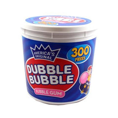 Dubble Bubble Original Twist Bubble Gum 300 ct
