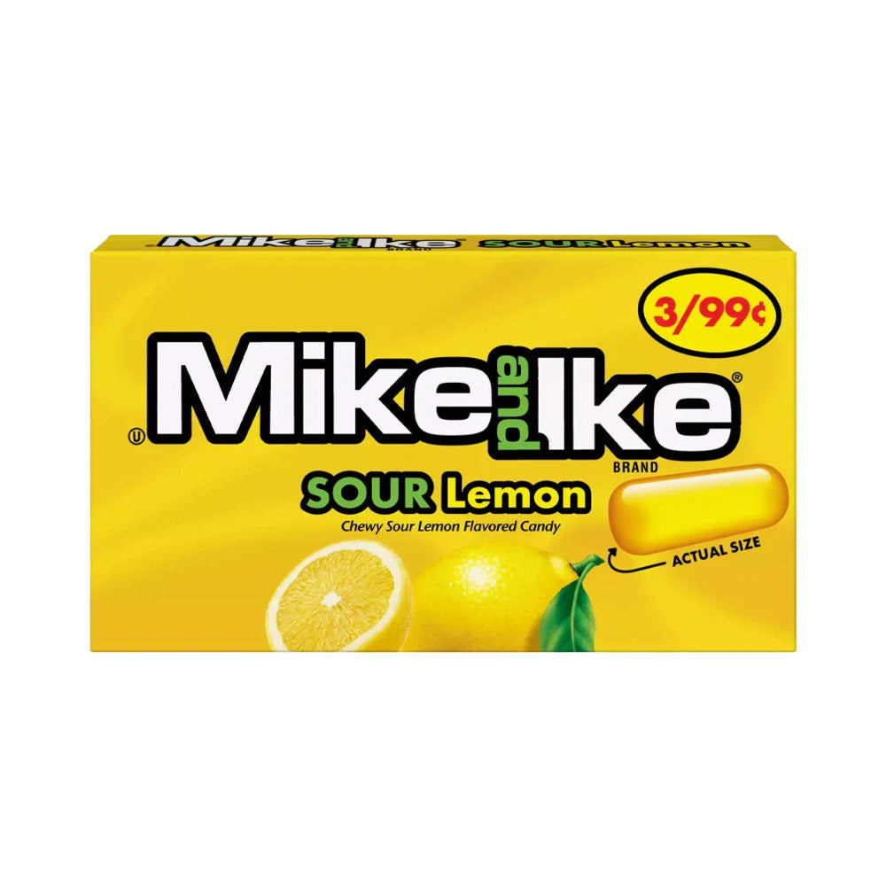 Mike & Ike Sour Lemon Priced 0.78oz (22g)