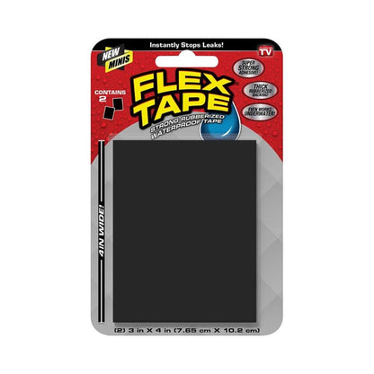 Flex Tape Mini Super Strong Waterproof Tape, Black 7.65cm x 10.2cm x 2