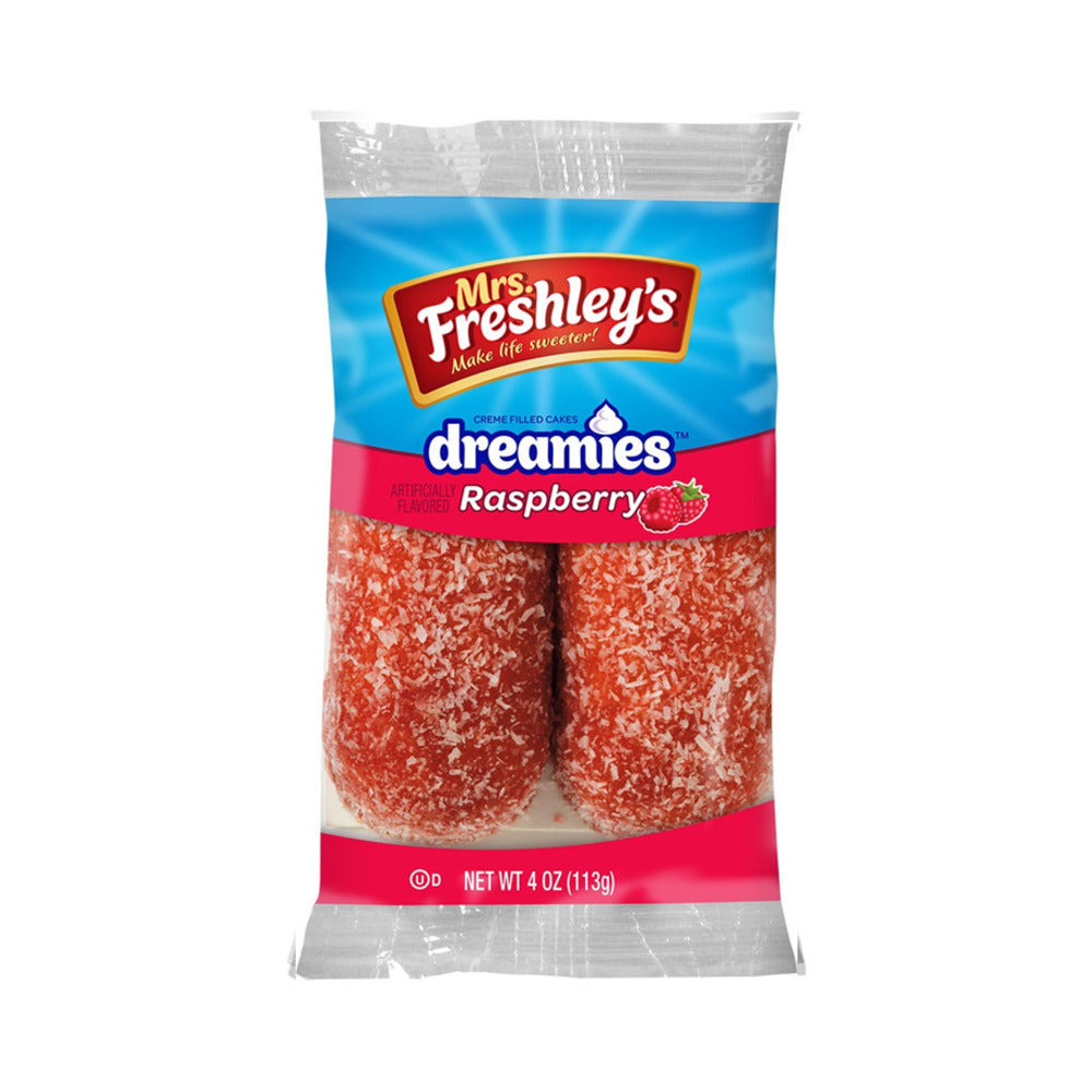 Mrs Freshly's Raspberry Dreamies Twin Pack 4oz (96g) – The American Store