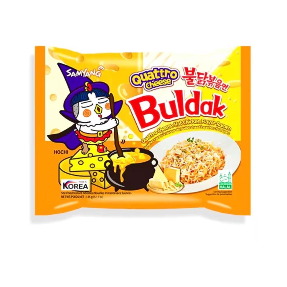 Samyang Hot Chicken Flavour Ramen Quattro Cheese 145g