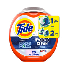 Tide Hygienic Clean Heavy 10x Duty Power PODS Laundry Detergent Pods 25 Count