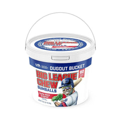 Big League Chew Bubble Gumballs Bucket 80 Pieces