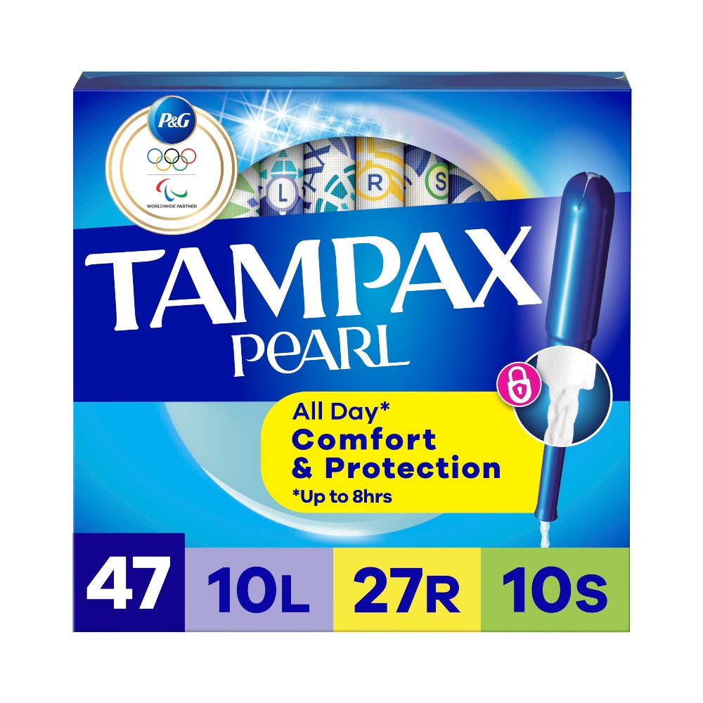 Tampax Pearl Tampons With Applicator 47's