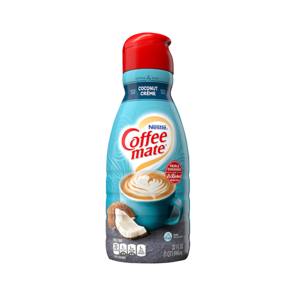 Coffee Mate Coconut Creamer 32oz (946ml)