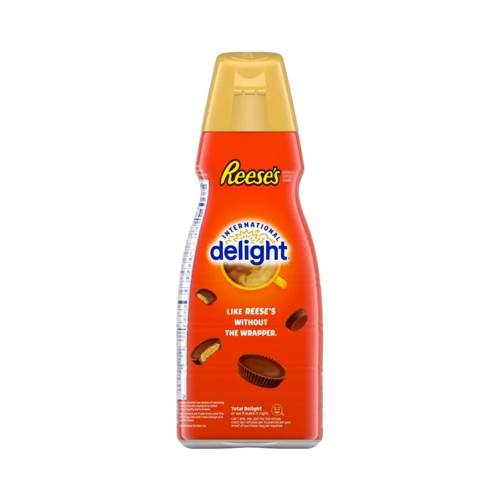 International Delight REESE’S Peanut Butter Cup Coffee Creamer 32oz (9 ...