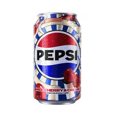 Pepsi Wild Cherry & Cream 12oz (355ml)