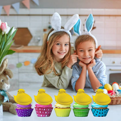 Peeps Easter Yellow Chicks Marshmallow 5 Count 1.5oz (43g)