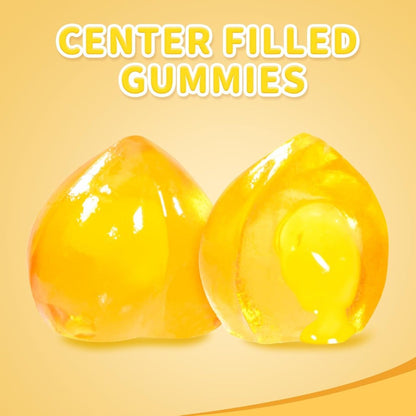 Amos 4D Fruit Gummy Peach Burst 6oz (170g)