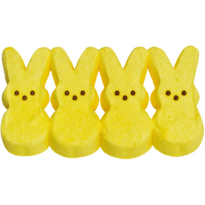 Peeps Easter Yellow Bunnies Marshmallow 8 Count 3oz (85g)