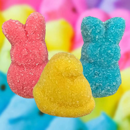 Peeps Easter Gummies Chicks Marshmallow Peg Bag 3.75oz (106g)