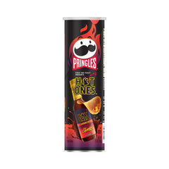 Pringles Hot Ones Los Calientes Barbacoa Potato Crisps Chips 5.5oz (156g)