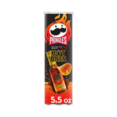 Pringles Hot Ones Los Calientes Rojo Potato Crisps Chips 5.5oz (156g)