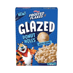 Kellogg's Frosted Flakes Glazed Donut Holes Cereal 10oz (283g)