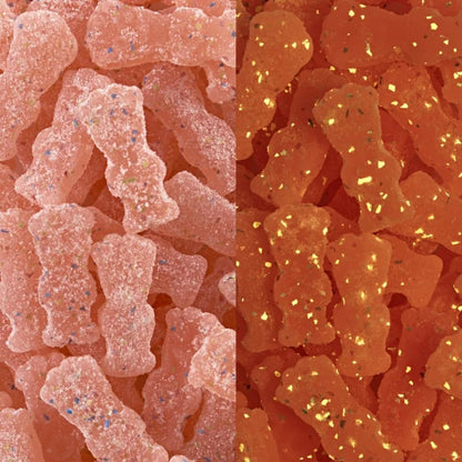 SOUR PATCH KIDS Glow Ups Strawberry-Watermelon Soft & Chewy Candy 3.08oz (87g)