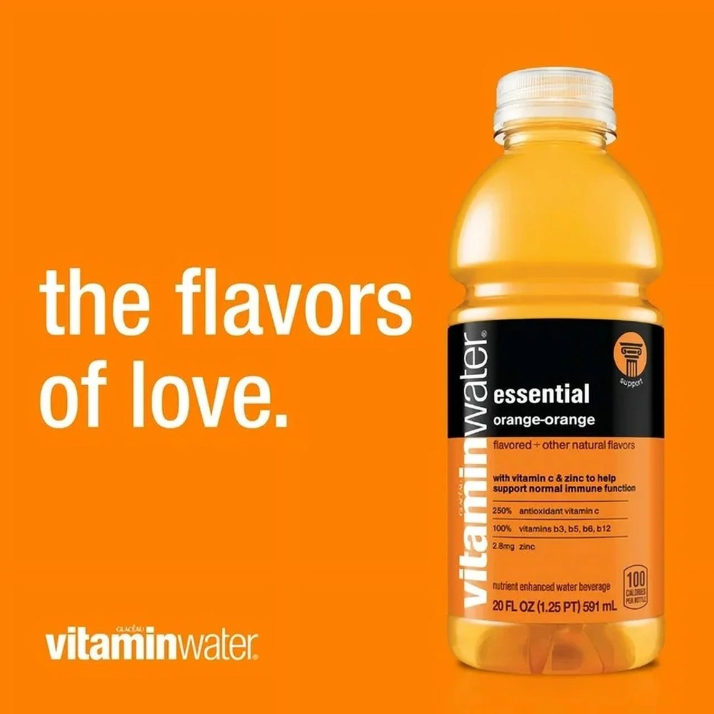 Vitamin water Essential Orange 20oz (591ml)