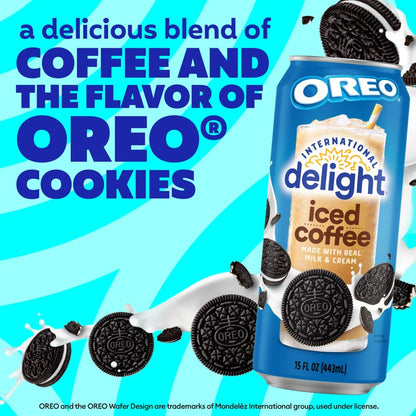International Delight Iced Coffee Oreo Cookie 15oz (443ml)