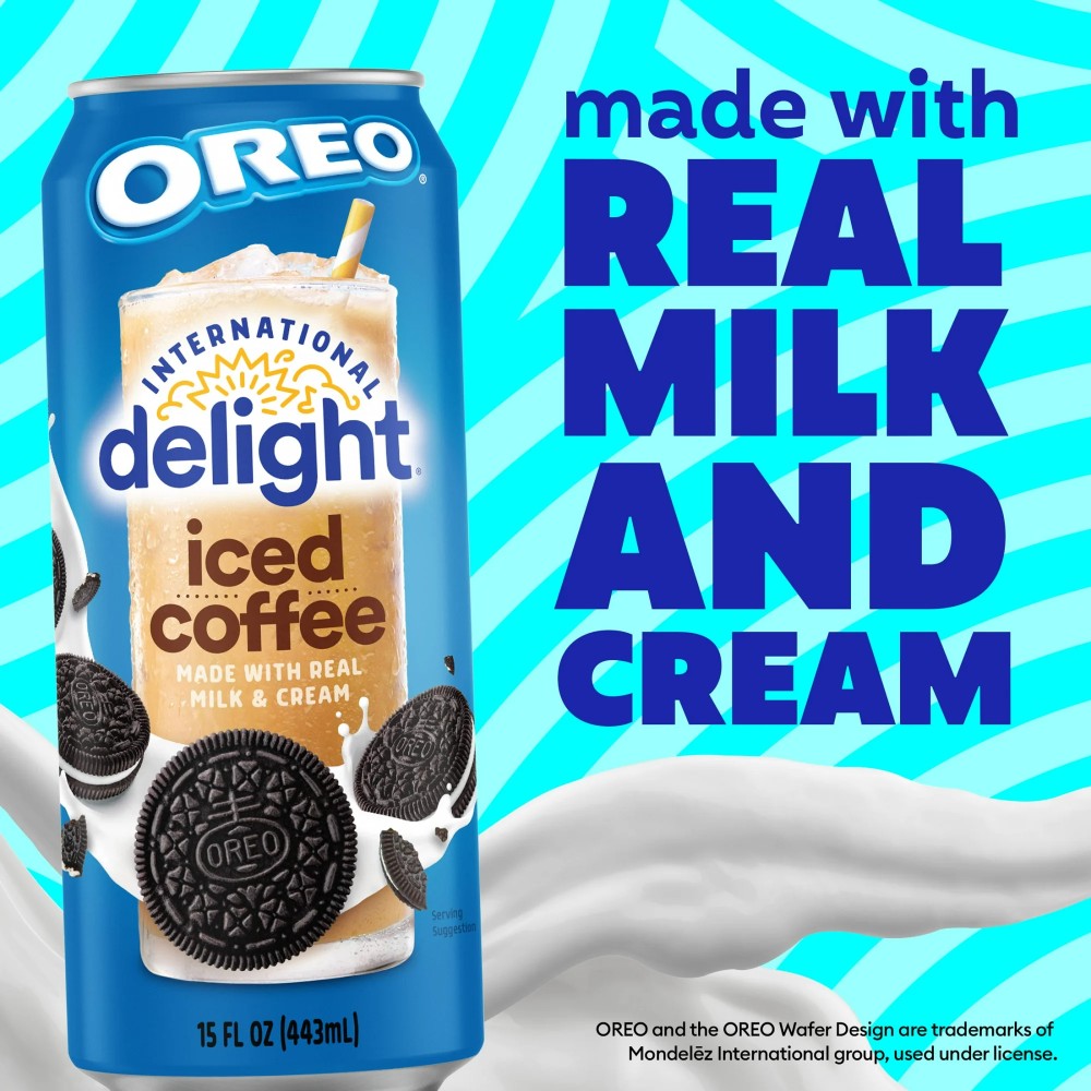 International Delight Iced Coffee Oreo Cookie 15oz (443ml)