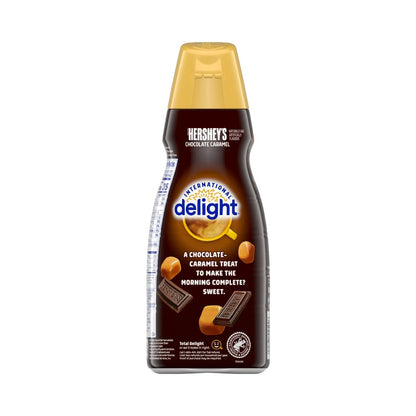 International Delight HERSHEY’S Chocolate Caramel Coffee Creamer 32oz (946ml)