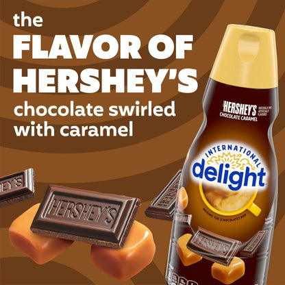 International Delight HERSHEY’S Chocolate Caramel Coffee Creamer 32oz (946ml)