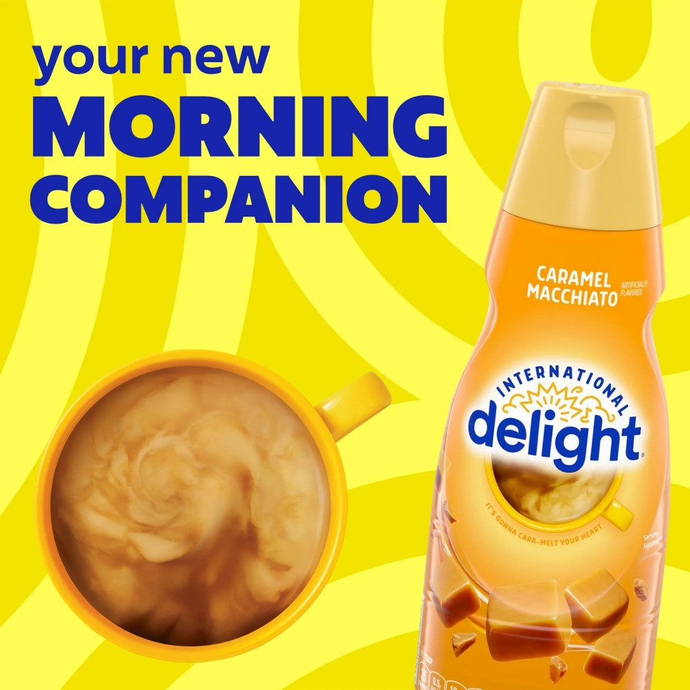International Delight Caramel Macchiato Coffee Creamer 32oz (946ml)