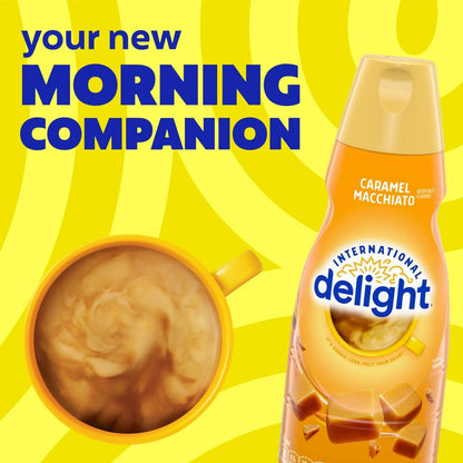 International Delight Caramel Macchiato Coffee Creamer 32oz (946ml)