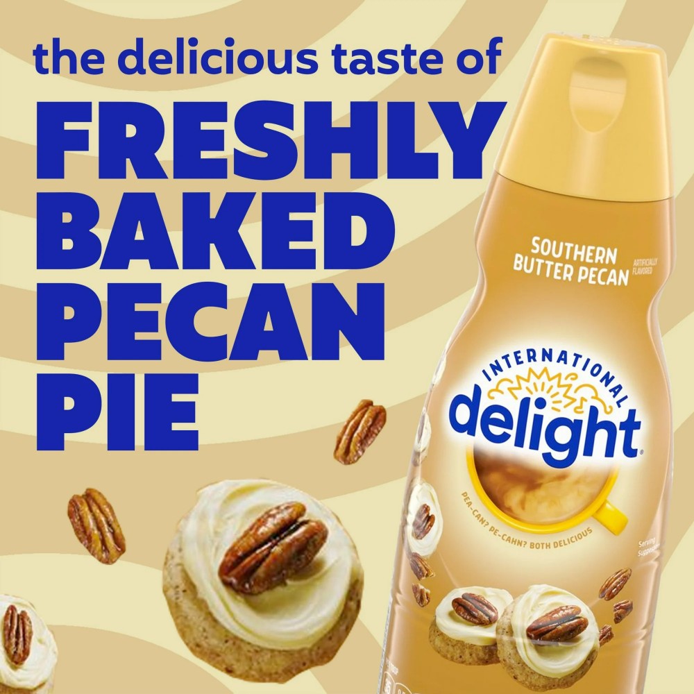 International Delight Southern Butter Pecan Coffee Creamer 32oz (946ml)