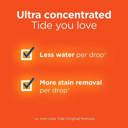 Tide Ultra Concentrated Liquid Laundry Detergent, Original, 146 Wash 4.82L