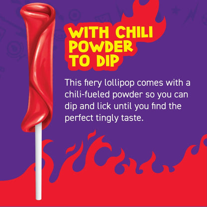 Vero Lollipops Takis Fuego Flavoured Bag 5 count 0.84oz (24g)